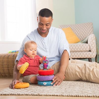 lamaze rainbow rings