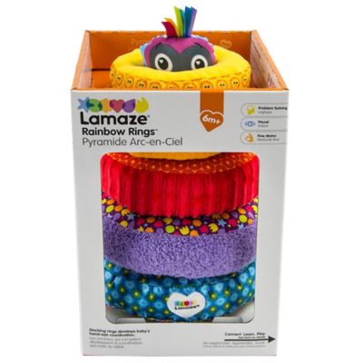 lamaze rainbow rings