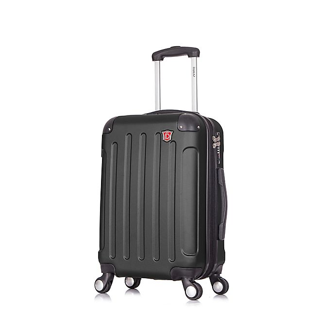 DUKAP® Intely 20-Inch Hardside Spinner Smart Carry On Luggage with USB Port