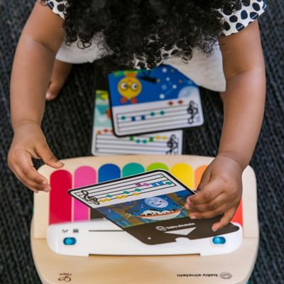 baby einstein piano wood