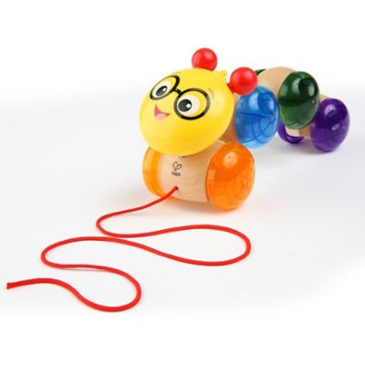 hape rainbow push toy