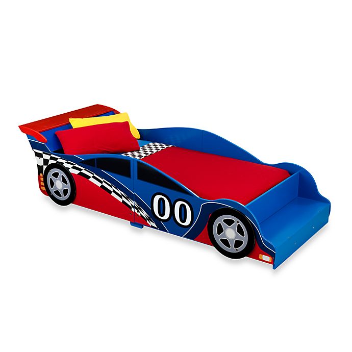 KidKraft® Racecar Toddler Bed