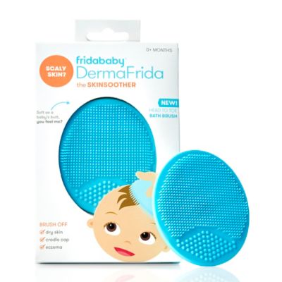 fridababy dermafrida the skinsoother silicone bath brush