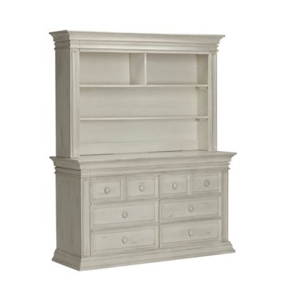 Baby Cache Vienna Hutch In Antique White