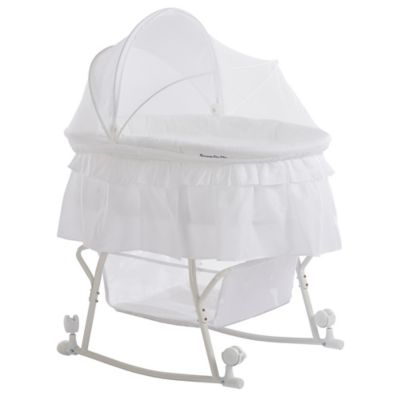 dream on me rocking cradle white