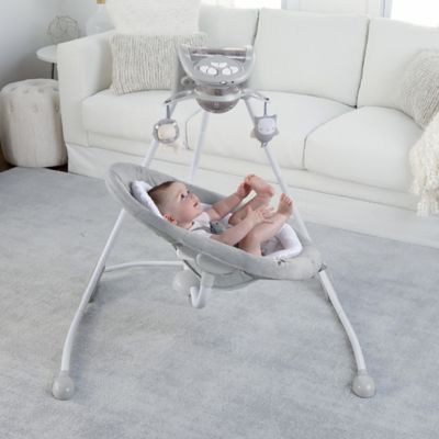 ingenuity dreamcomfort inlighten cradling swing