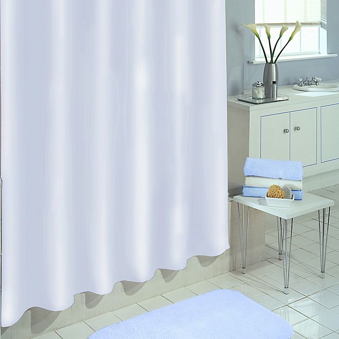 Ex-Cell Home Fashions Best Quality 70" by 78" Vinyl Shower Curtain Liner White 