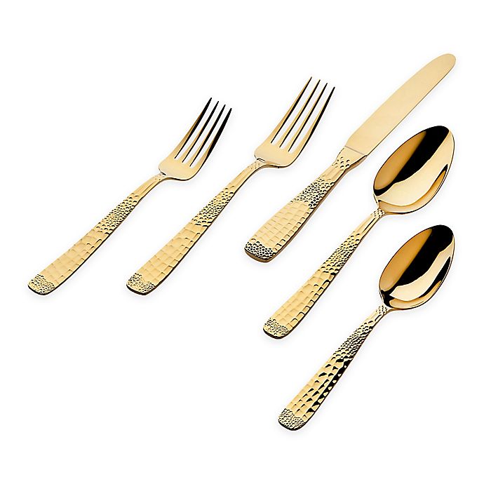 Details about   24 Piece Flatware Set Silver & Gold Free Gift w/ Any Purchase 