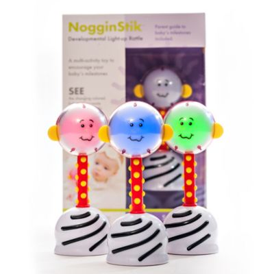 smartnoggin light up rattle