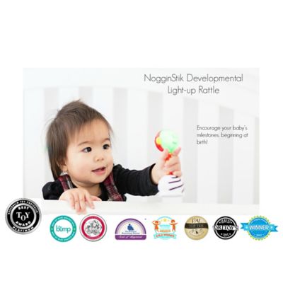 smartnoggin light up rattle