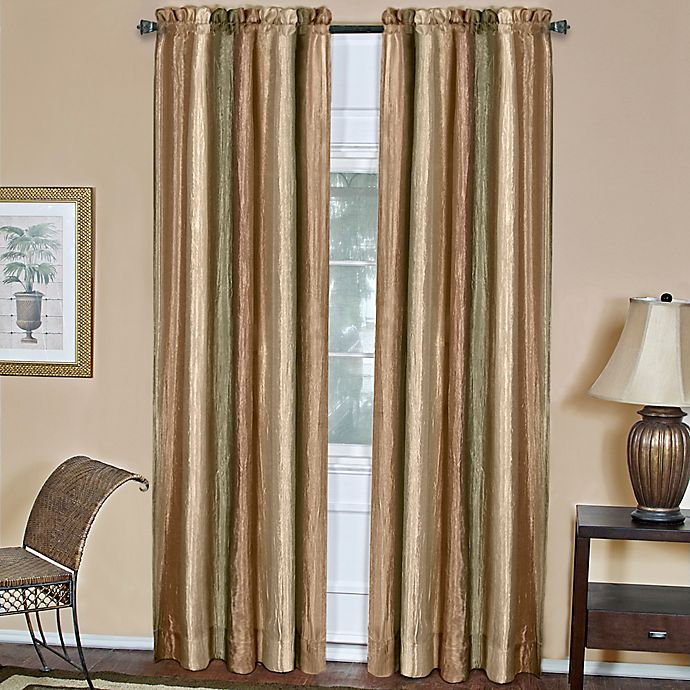 Ombre Rod Pocket Window Curtain Panel (Single)