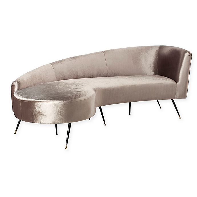 Safavieh Evangeline Parisian Velvet Sofa