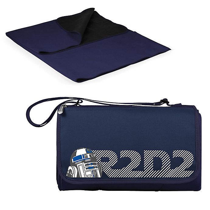 Picnic Time® Star Wars™ R2-D2 Outdoor Picnic Blanket in Navy