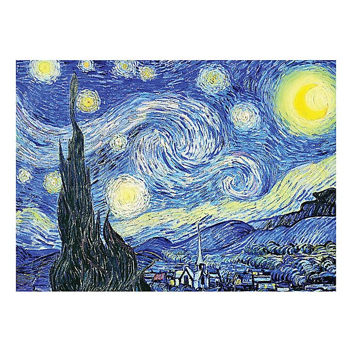 Eurographics 1000 piece fine art panoramic jigsaw puzzle STARRY NIGHT van Gogh 