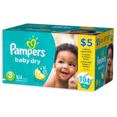 104 pampers size 3