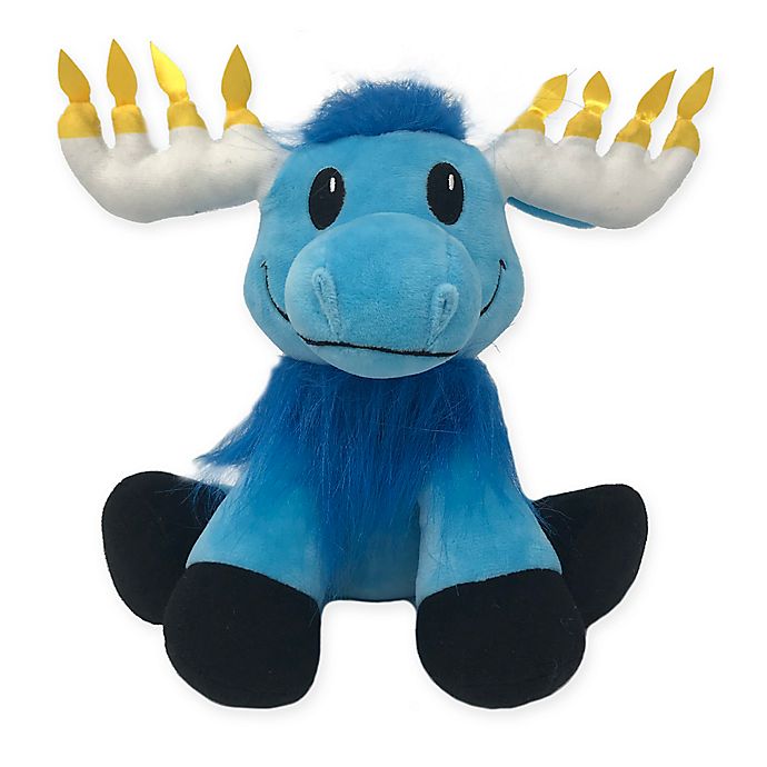 Mitzvah Moose Plush Toy in Blue