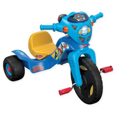 paw patrol lights and sounds trike