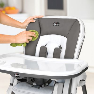 chicco high chair green spots