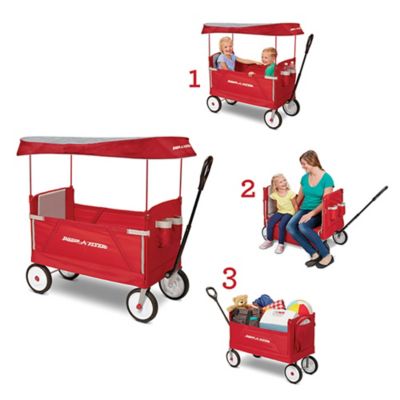 foldable radio flyer wagon