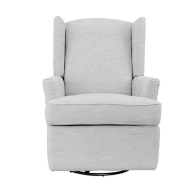 wingback recliner glider