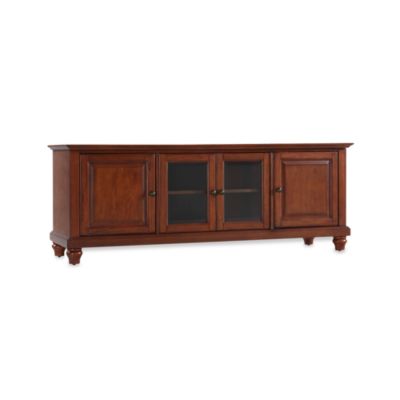 Crosley Cambridge 60-Inch Low Profile TV Stand - Bed Bath ...