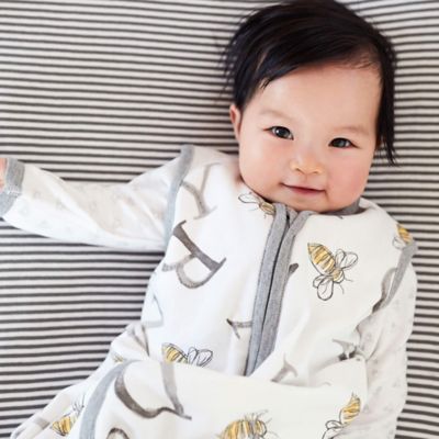 burt's bees baby organic cotton jersey fitted crib sheet