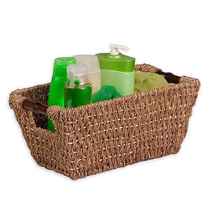Honey-Can-Do® Seagrass Basket with Handles