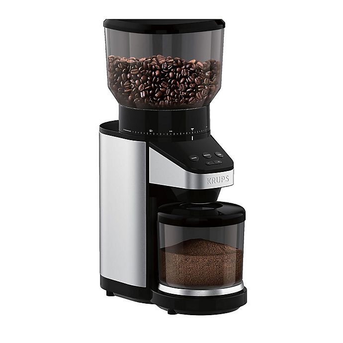 Krups® Conical Burr Grinder with Scale in Black