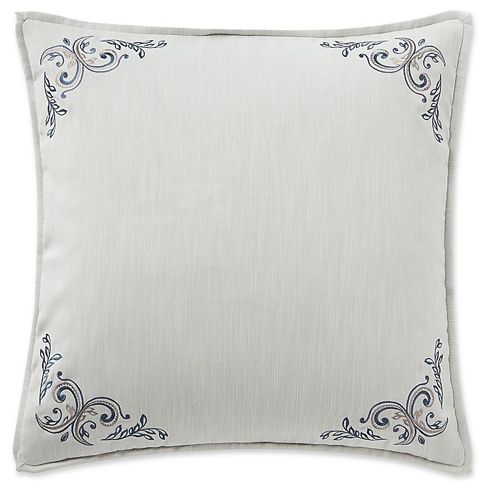 Waterford® Florence European Pillow Sham in Chambray