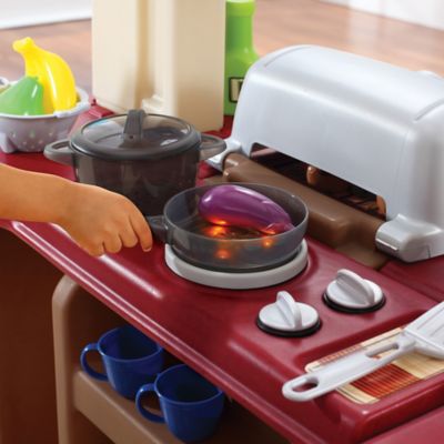 step 2 walk in kitchen with grill