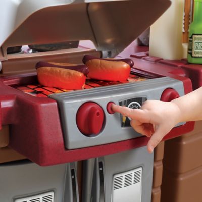 kids walk in kitchen