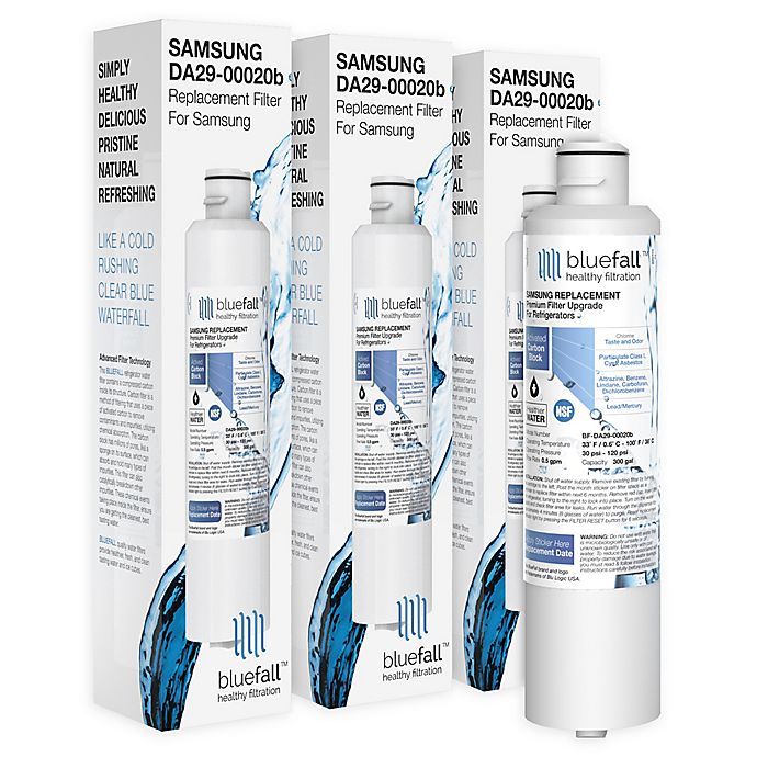 Samsung Bluefall 3-Pack DA29-00020B Refrigerator Water Filters