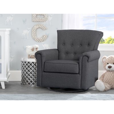 harper nursery swivel glider
