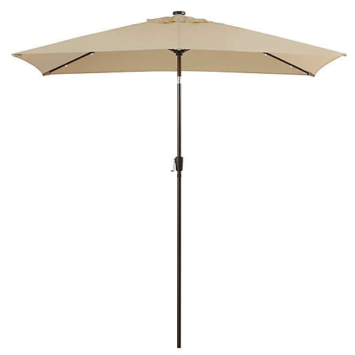 Destination Summer 11 Foot Rectangular, 13 Ft Rectangular Patio Umbrella