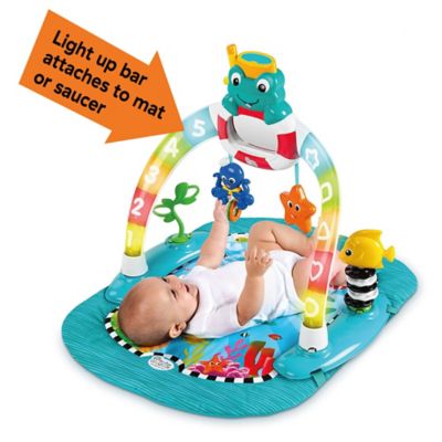 baby einstein 2 in 1 activity gym and saucer