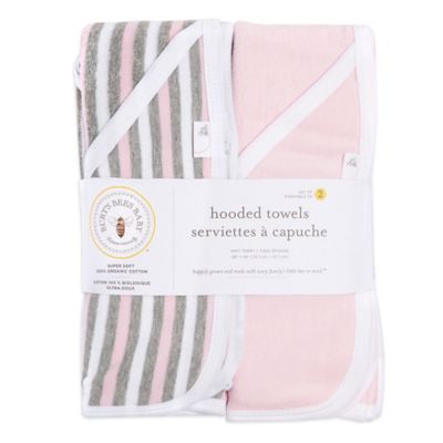 burt's bees hooded towel