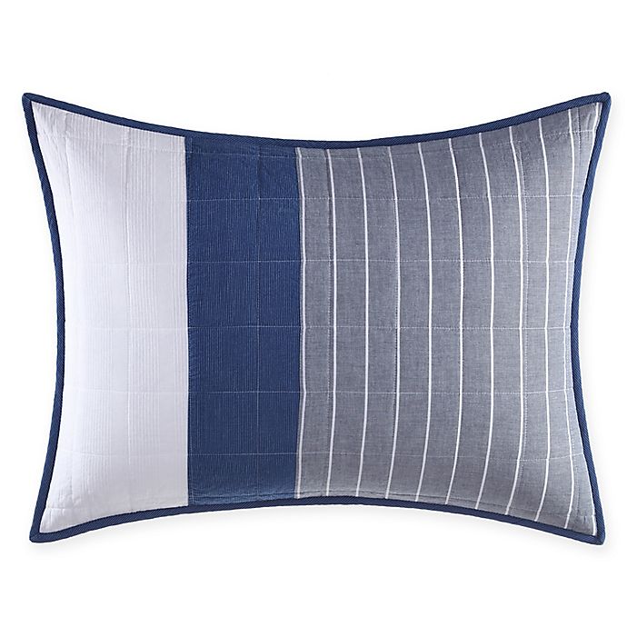 Nautica Standard Pillow Sham Brixton Stripe 