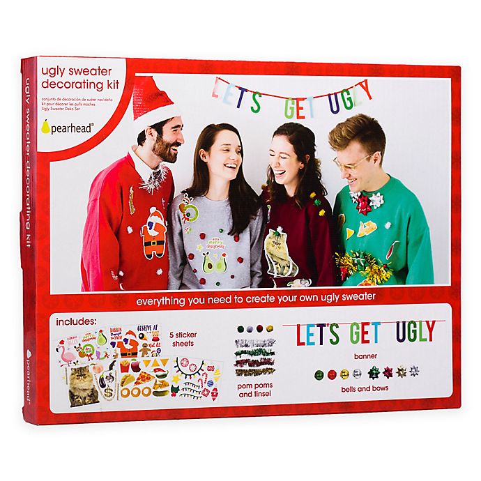 Pearhead® Ugly Sweater Decorating Kit