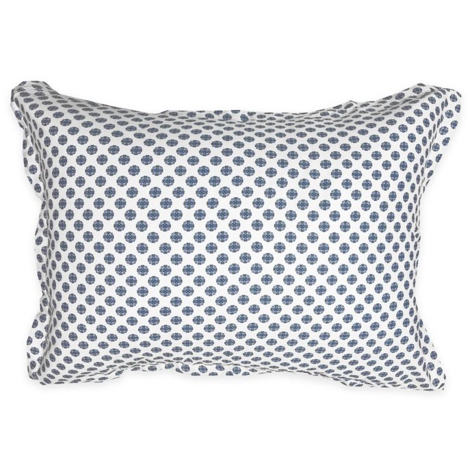 American Colors Cameron Alexander Boudoir Pillow Sham in Blue Bed