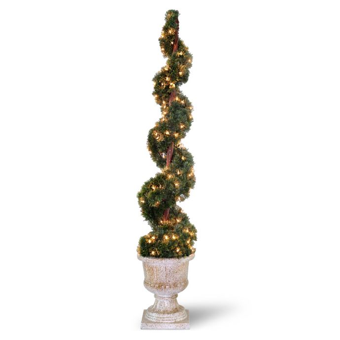 National Tree Company® 60Inch PreLit Juniper Spiral Artificial Tree