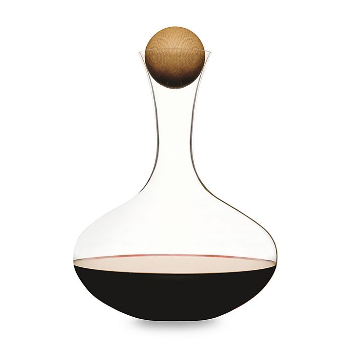 Sagaform® Hand-Blown Glass Wine Decanter with Stopper