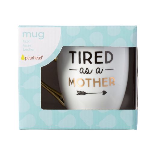 Pearhead Tired As A Mother Mug In White Bed Bath And Beyond Canada