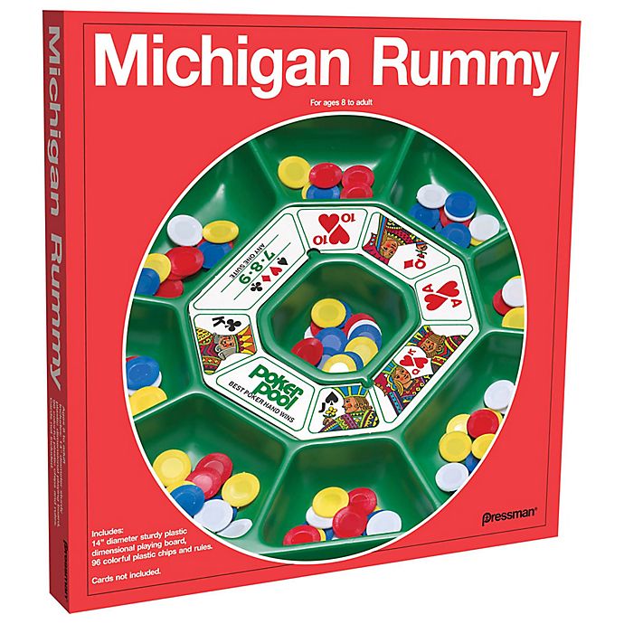 Pressman Toy Michigan Rummy Game