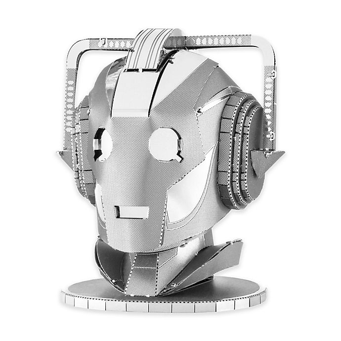 Fascinations Metal Earth 3D Metal Model Kit - Dr. Who Cyberman Head