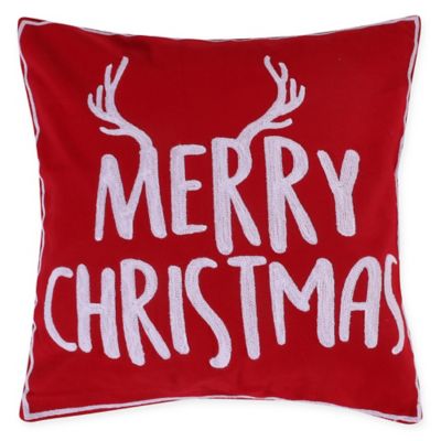 christmas pillows bed bath and beyond