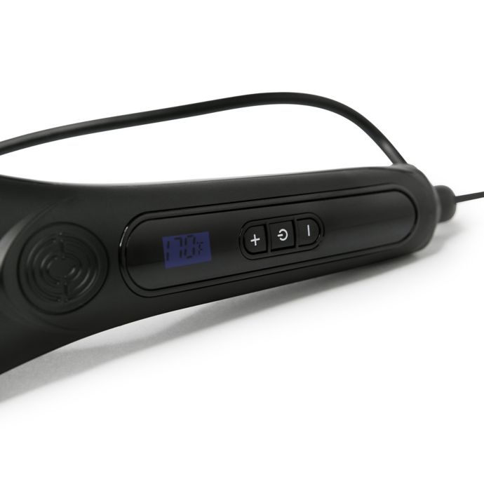 Vanity Planet Flow Ceramic Straightening Brush In Black Bed Bath Beyond