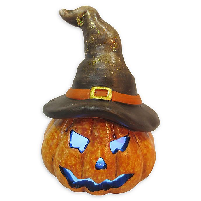 Metal & Wood Pumpkin Jack-o-Lantern Halloween Wreath NEW $29.99 Decoration 