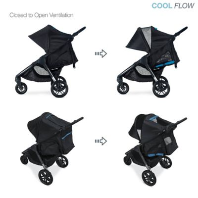 britax b free cool flow stroller