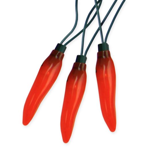 Northlight Chili Pepper String Lights Set Of 10 Bed Bath Beyond