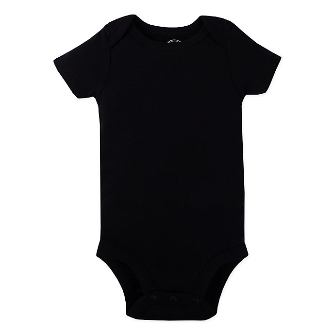 Lamaze® Organic Cotton Short Sleeve Bodysuit in Black
